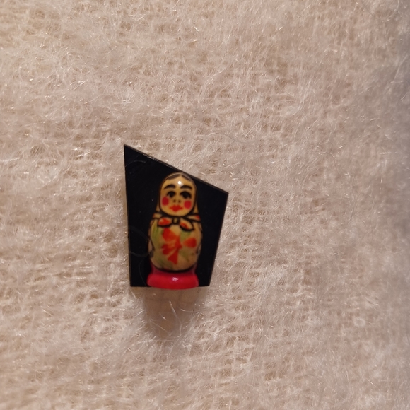 Matrioska artisan pin - Picture 1 of 4